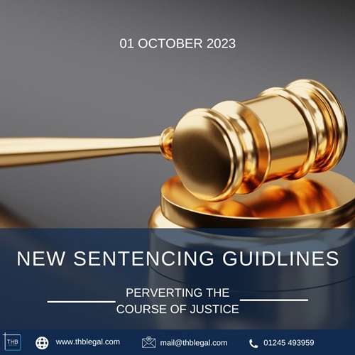 New Sentencing Guidelines News THB Solicitors